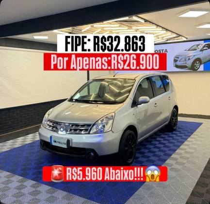 NISSAN LIVINA 1.8 SL 16V FLEX 4P AUTOMÁTICO